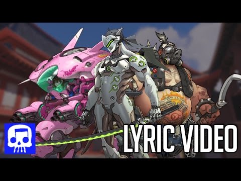 OVERWATCH HERO RAP LYRIC VIDEO by JT Music - "What A Hero's Made Of" (Hero Rap #2)
