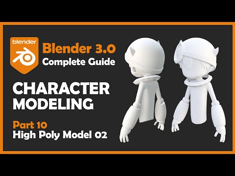 01 Blender 3 0 Character Modeling Tutorial Beginner Friendly 2022