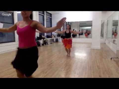 Ori Manea Tahitian Dance School - NYC - Class Clips - 4/5/17