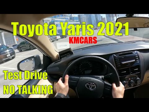 Toyota Yaris 2021 POV Test Drive by KMCARS