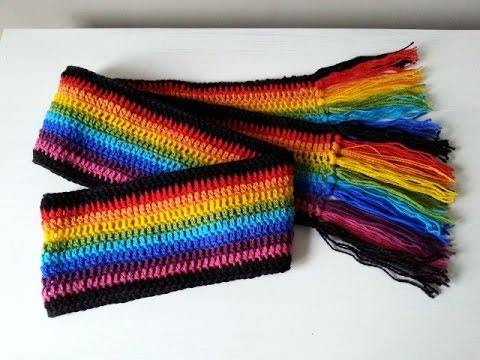 JAK ZROBIĆ SZALIK NA SZYDEŁKU BARDZO PROSTY