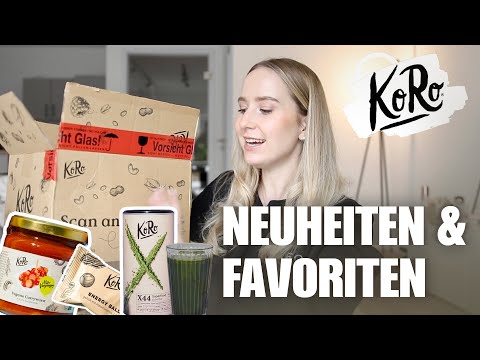 KORO HAUL & TASTE TEST I Neuheiten & Must Haves - Marie Inspire