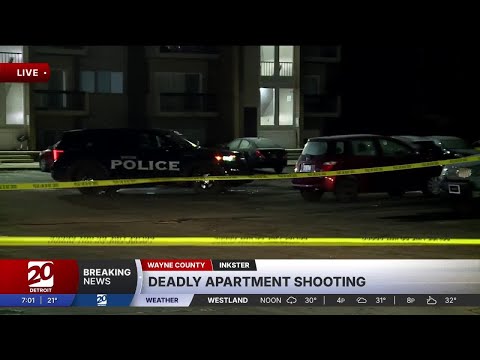 Boyfriend shot & killed by girlfriend at Inkster apartment complex