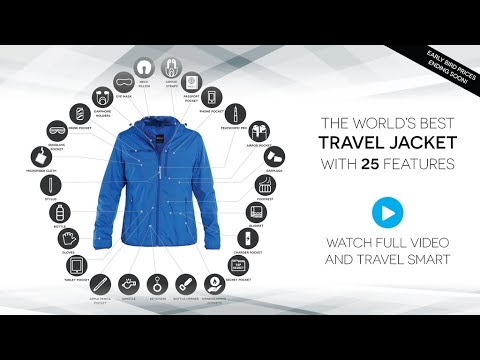 Best of Kickstarter 💡 BauBax Travel Jacket 2.0