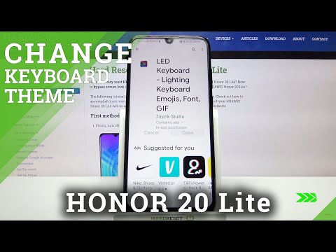 How to Download LED Keyboard in Honor 20 Lite? LED Keyboard Lighting App