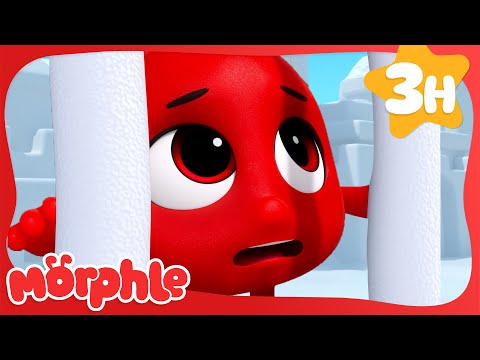 Morphle's Snow Jail Escape! 🌨️ | Stories for Kids | Morphle Kids Cartoons