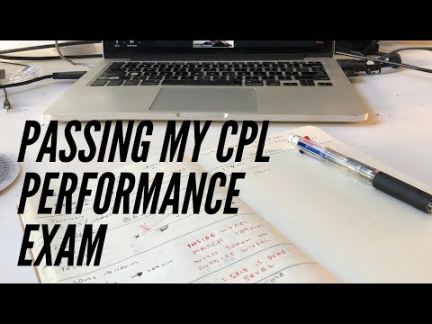 Passing My CPL(A) Performance Exam