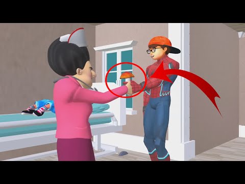 Nick spider saves Tanya from trouble | Scary Teacher 3D