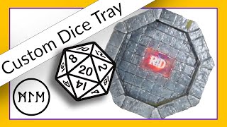 How to Make a Dice Tray from Foam for #D&D