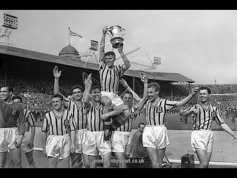Aston Villa vs. Manchester United FA Cup Final 1956-1957 Full Match