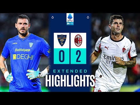 LECCE-MILAN 0-2 | EXTENDED HIGHLIGHTS | SERIE A 2025/26