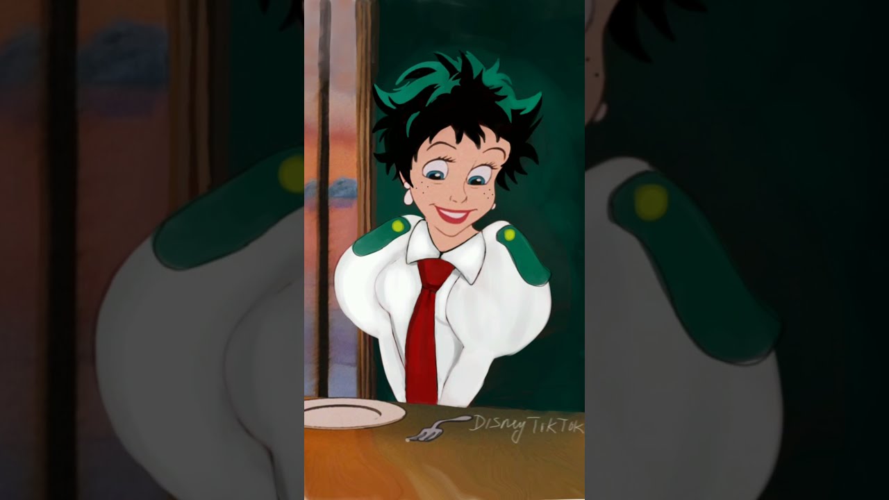 Deku VS Ariel Disney Princess Glowup