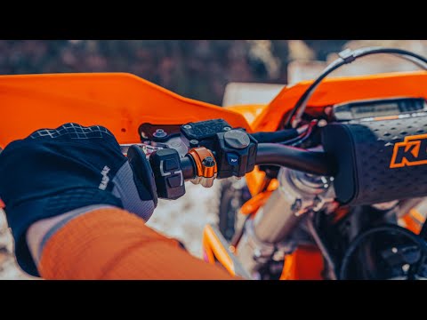 2024 KTM EXC XC-W MODELS - MAP SWITCH & TRACTION CONTROL & QUICKSHIFTER