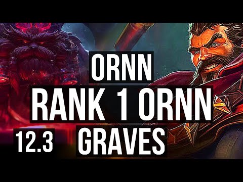 ORNN vs GRAVES (TOP) | Rank 1 Ornn, 5/2/9, Rank 16 | EUW Challenger | 12.3