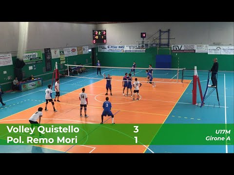U17 - Volley Quistello vs Pol. Remo Mori 20.11.22