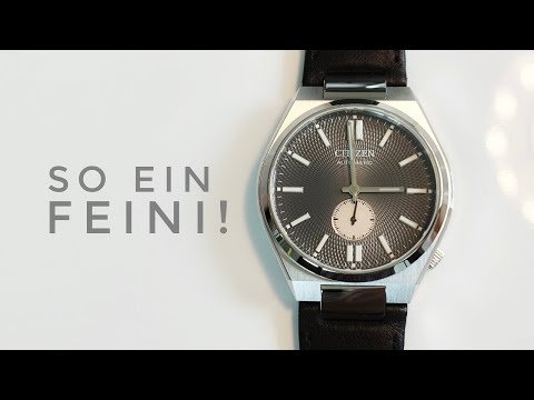 Citizen is a real powerhouse! Tsuyosa 2.0 NK5010-01H with leather strap and 60-hour power reserve...