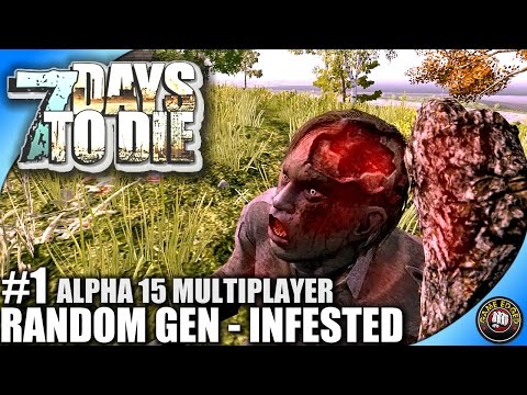 7 Days To Die - EP1 - Right Into The Fight - Alpha 15 B88 Let's Play Multiplayer W/ Kage848 Gameplay