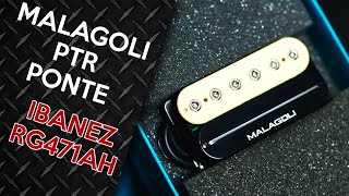 Video thumbnail for Malagoli PTR Ponte - Ibanez RG471AH - Metal by JoJo Guitar