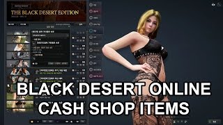 Black Desert — Демонстрация нарядов из игрового магазина