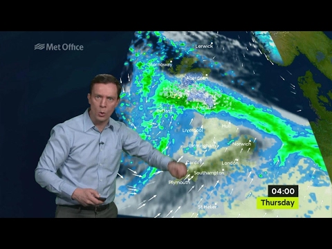 Wednesday mid-morning forecast 22/02/17