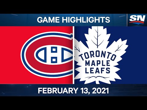 NHL Game Highlights | Canadiens vs. Maple Leafs – Feb. 13, 2021