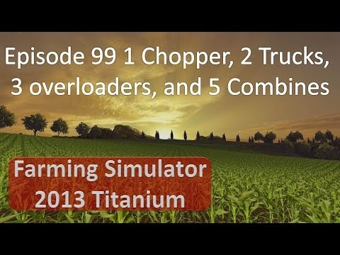 Farming Simulator 2013 - Episode 99 1 Field 12 Vehicles