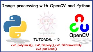 OpenCV Python Tutorial 5 - cv2.polyline(), cv2.fillPoly(), cv2.fillConvexPoly(), cv2.putText()