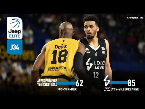 Fos-sur-Mer vs Lyon-Villeurbanne | J34 Jeep® ÉLITE - 18 mai 2019