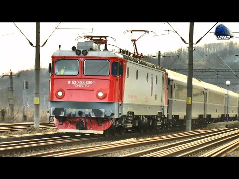 Suceveanca 40-0086-1 & Trenul Timișoara Nord-Simeria-Cluj-Iași în Gara Salva - 19 February 2024