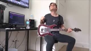 Crossfaith | Rx Overdrive | GUITAR COVER FULL (NEW SONG 2016) HD