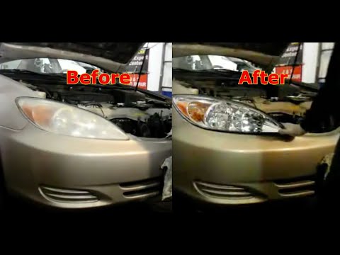 2000-2006 Toyota Camry Headlight Assembly Replacement
