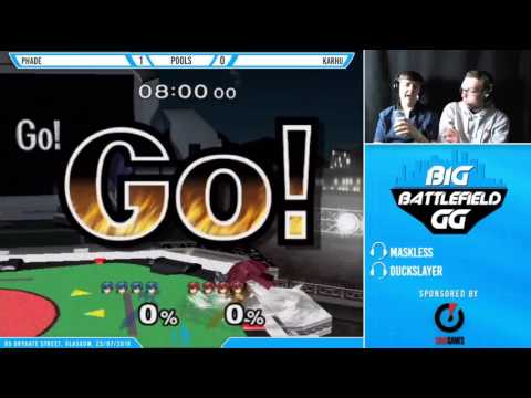 Big Battlefield Pools - Phade (Marth) vs Karhu (Marth)