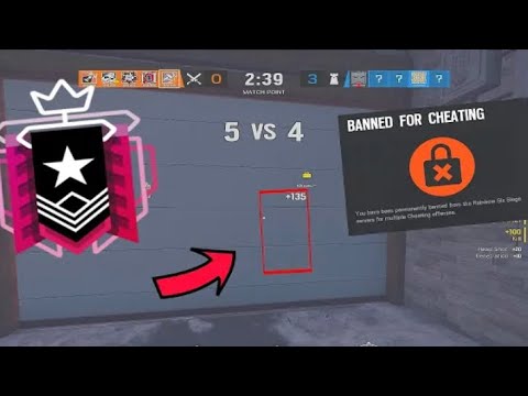 Blatantly cheating in champion ranked...       | Xbox R6 Montage |