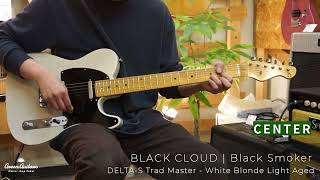 Video thumbnail for Green Guitars - BLACK CLOUD | Black Smoker DELTA-S Trad Master - White Blonde Light Aged by Green Guitars