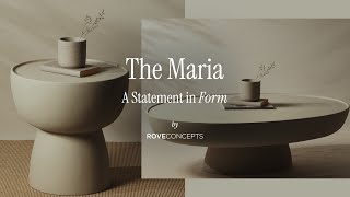 The Maria Tables | A Statement in Form.