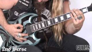 Zakk Wylde &quot;Parade of the Dead&quot; Guitar Lesson (Part 1)