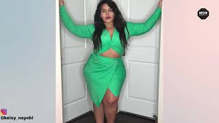 Keisy Nayobi - Plus Size fat curvy beauty with gorgeous outfit style