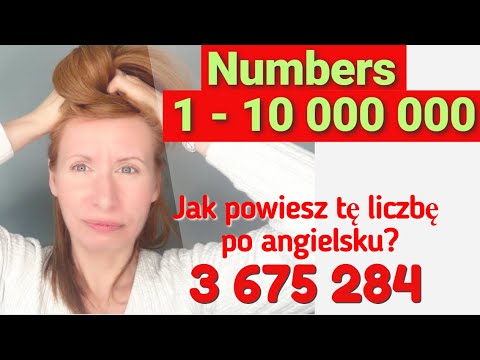 1 - 10 000 000 Liczby po angielsku