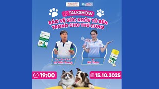 Download the video "Talkshow số 27: Bảo vệ sức khỏe từ bên trong cho thú cưng #pets"