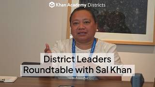 Why School Leaders Are the Key to AI & Tech Innovation | Sal Khan & District Leaders