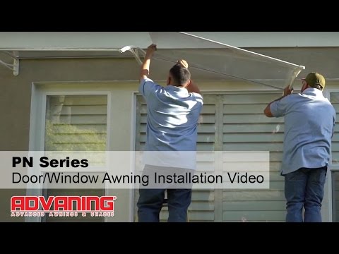 PN Series Door/Window Awning Installation Video