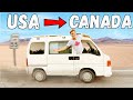 Driving My TINY Camper 1 000 Miles To Canada