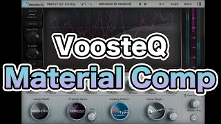 Video thumbnail for VoosteQ Material Comp review by Computer Music Japan