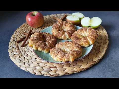 Knusprige Apfelringe ohne Öl! 🍎 Nur 5 Zutaten! In 10 Minuten im Ofen!