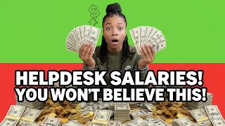 I.T Help desk entry level salaries right now 