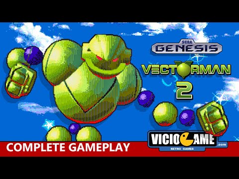 🎮 Vectorman 2 (Mega Drive) Complete Gameplay