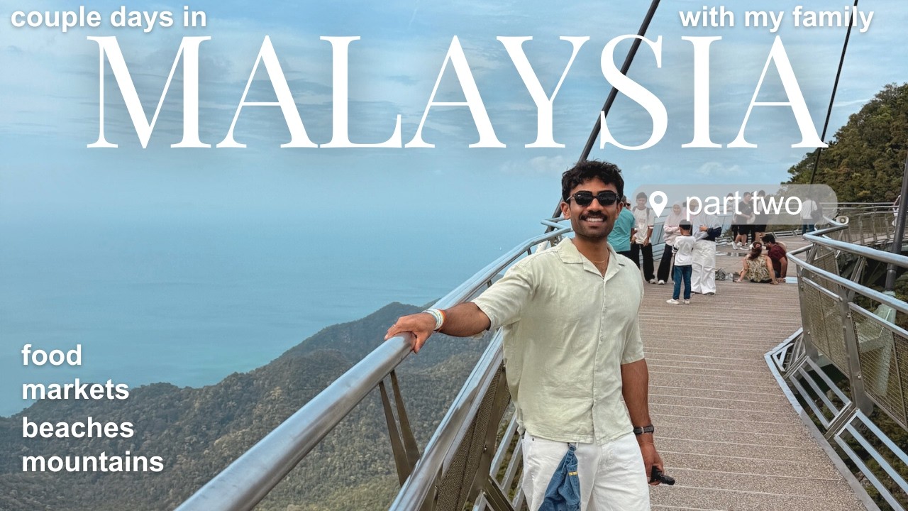 Kuala Lumpur to Langkawi What We Ate & Did | Malaysia Family Vlog Part 2