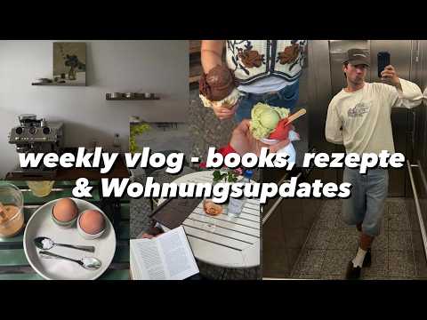 weekly vlog - back in berlin, einrichtung, skincare & ganz viele foodspots⎪Jannik Stutzenberger