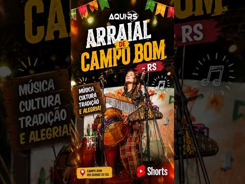Arraial de Campo Bom: Veja como foi a festa! FESTA JUNINA 2026🌽🔥