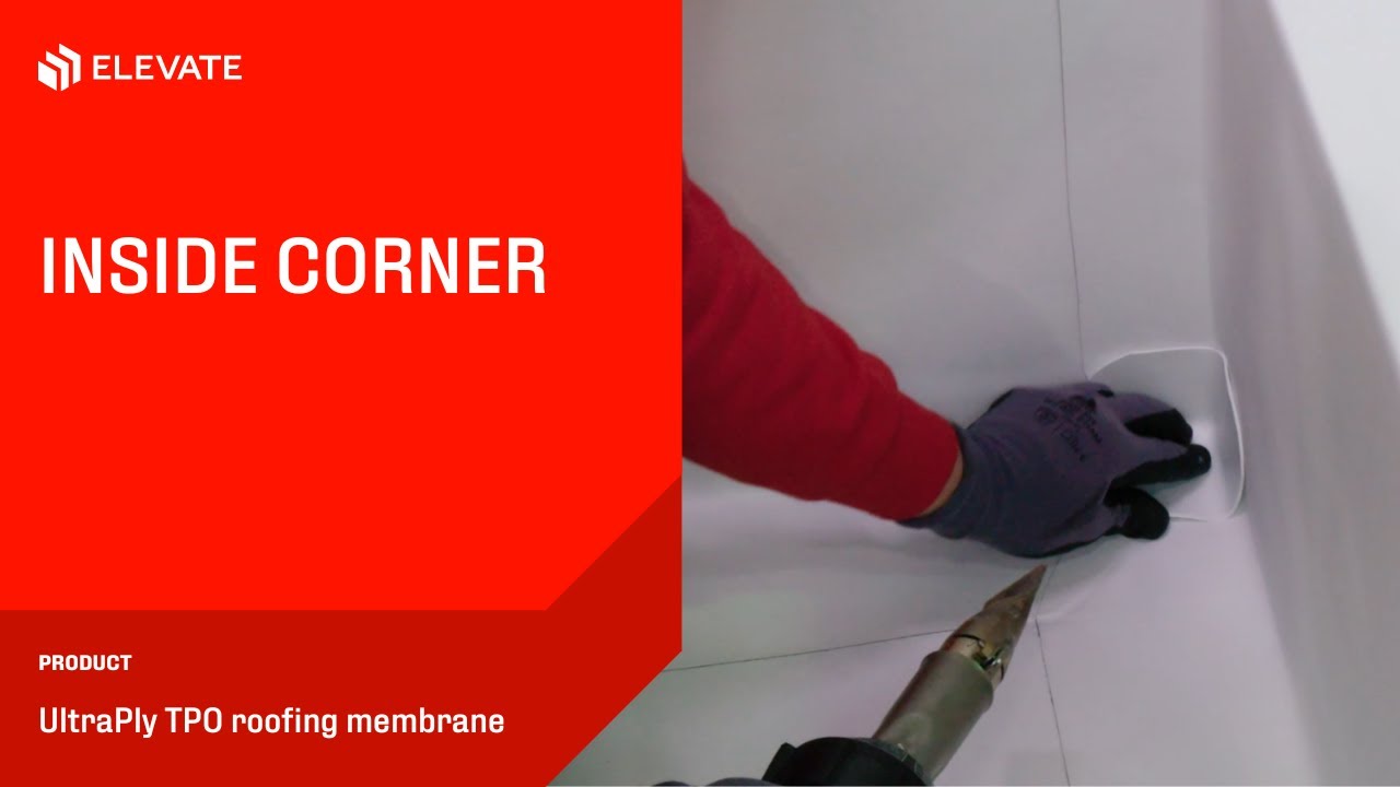 Inside corner | Elevate UltraPly TPO